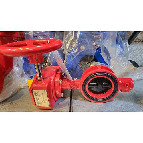 تامین کننده شیر پروانه ای آتشنشانی ULFM